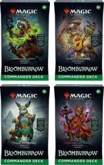 Bloomburrow Commander Deck Display